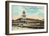 Oceanic Hotel, Wrightsville Beach, North Carolina-null-Framed Art Print