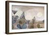 Oceanic Landscape-Paul Klee-Framed Premium Giclee Print