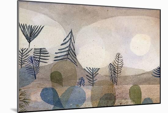 Oceanic Landscape-Paul Klee-Mounted Giclee Print