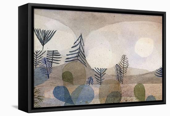 Oceanic Landscape-Paul Klee-Framed Stretched Canvas