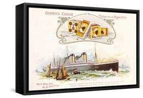 Oceanic Steamship-null-Framed Stretched Canvas