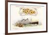 Oceanic Steamship-null-Framed Premium Giclee Print