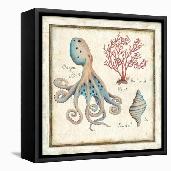 Oceanography I-Daphne Brissonnet-Framed Stretched Canvas