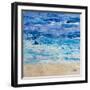 Oceans in Abstract-Julie DeRice-Framed Art Print