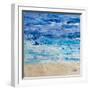 Oceans in Abstract-Julie DeRice-Framed Art Print