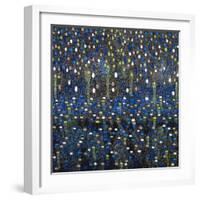 Oceanscape Night-Sarah Medway-Framed Giclee Print