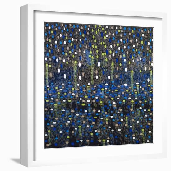 Oceanscape Night-Sarah Medway-Framed Giclee Print