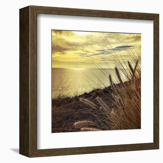 Oceanscape PCH-Gizara-Framed Art Print