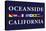 Oceanside, California - Nautical Flags-Lantern Press-Stretched Canvas