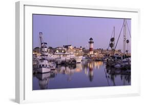 Oceanside Harbor Village Lighthouse-Richard Cummins-Framed Photographic Print