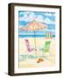 Oceanside III-Paul Brent-Framed Art Print