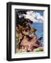 "Oceanside Picnic,"February 1, 1939-G. Kay-Framed Giclee Print