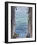 Oceanside Seating For Two, Rovigno, Croatia-Adam Jones-Framed Photographic Print