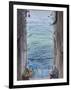 Oceanside Seating For Two, Rovigno, Croatia-Adam Jones-Framed Photographic Print