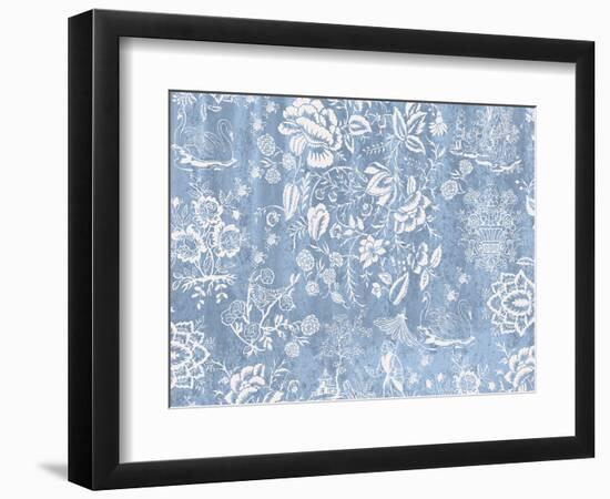 Oceanside Spode-Lula Bijoux-Framed Art Print