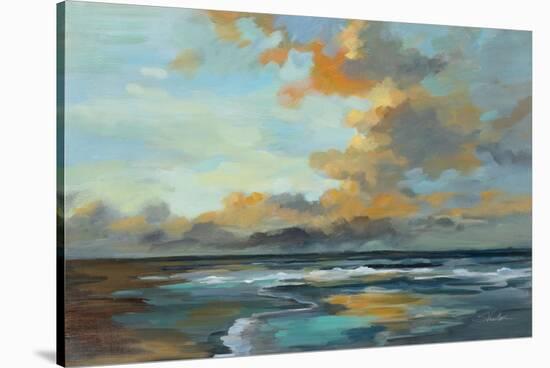 Oceanside Sunset-Silvia Vassileva-Stretched Canvas