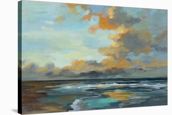 Oceanside Sunset-Silvia Vassileva-Stretched Canvas