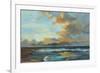 Oceanside Sunset-Silvia Vassileva-Framed Art Print