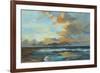 Oceanside Sunset-Silvia Vassileva-Framed Art Print