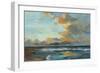 Oceanside Sunset-Silvia Vassileva-Framed Premium Giclee Print