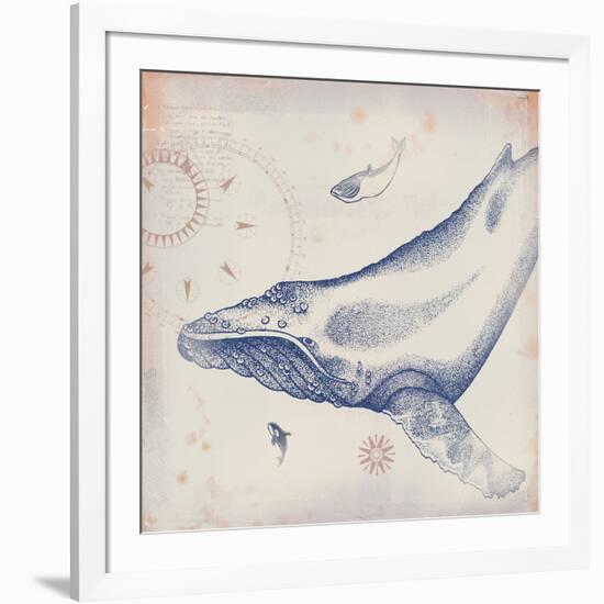 Oceanus Cetacea-Ken Hurd-Framed Giclee Print