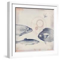 Oceanus Pisces-Ken Hurd-Framed Giclee Print