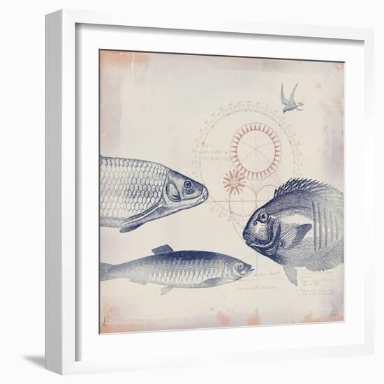 Oceanus Pisces-Ken Hurd-Framed Giclee Print