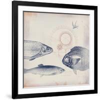 Oceanus Pisces-Ken Hurd-Framed Giclee Print