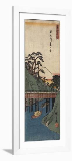 Ochanomizu, C. 1830-1858-Utagawa Hiroshige-Framed Giclee Print