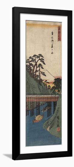Ochanomizu, C. 1830-1858-Utagawa Hiroshige-Framed Giclee Print
