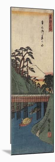 Ochanomizu, C. 1830-1858-Utagawa Hiroshige-Mounted Giclee Print