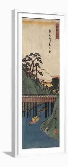 Ochanomizu, C. 1830-1858-Utagawa Hiroshige-Framed Premium Giclee Print