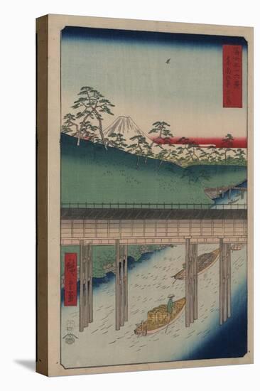 Ochanomizu in the Eastern Capital-Ando Hiroshige-Stretched Canvas