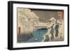 Ochanomizu, November 1853-Utagawa Hiroshige-Framed Giclee Print