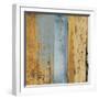 Ochre, Blue Overlay II-Sarah West-Framed Premium Giclee Print