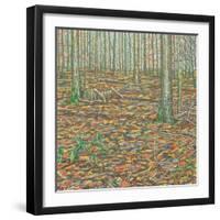 Ochre's Groundscape-Noel Paine-Framed Giclee Print