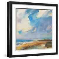 Ochre Sand West Coast-Andrew Kinmont-Framed Art Print