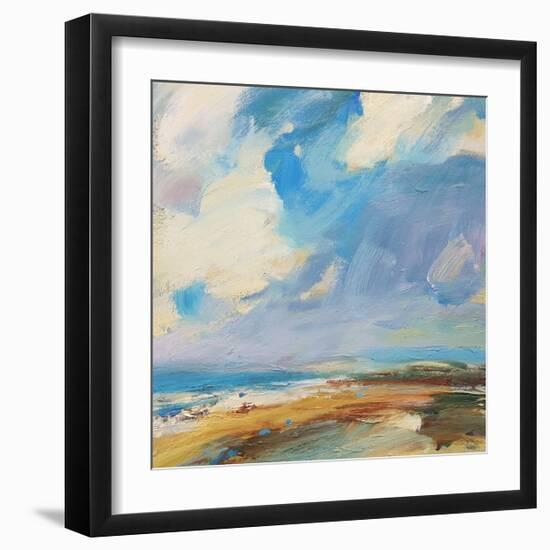 Ochre Sand West Coast-Andrew Kinmont-Framed Art Print