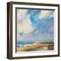 Ochre Sand West Coast-Andrew Kinmont-Framed Art Print