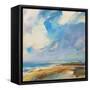 Ochre Sand West Coast-Andrew Kinmont-Framed Stretched Canvas