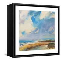 Ochre Sand West Coast-Andrew Kinmont-Framed Stretched Canvas
