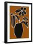 Ochre Still Life No 3-Treechild-Framed Giclee Print