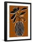 Ochre Still Life No 5-Treechild-Framed Giclee Print