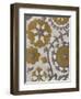 Ochre Suzani II-Chariklia Zarris-Framed Art Print