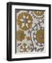 Ochre Suzani II-Chariklia Zarris-Framed Art Print