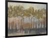 Ochre Treeline I-Jennifer Goldberger-Framed Art Print