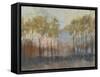 Ochre Treeline II-Jennifer Goldberger-Framed Stretched Canvas