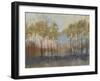 Ochre Treeline II-Jennifer Goldberger-Framed Art Print