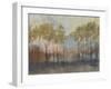 Ochre Treeline II-Jennifer Goldberger-Framed Art Print