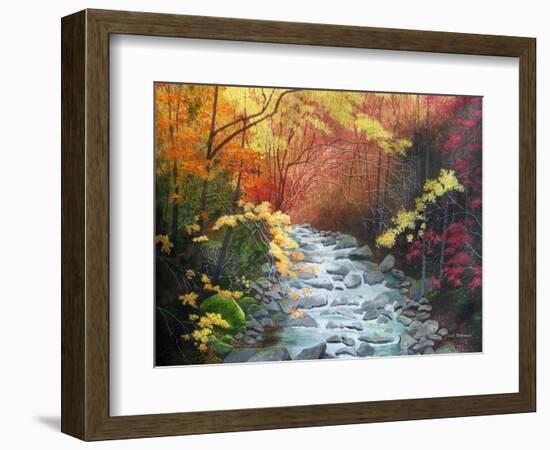 Oconoluftee River-Herb Dickinson-Framed Photographic Print